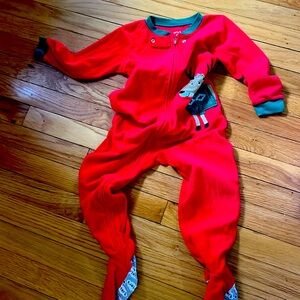 Carters reindeer 4t fleece zip up
Pajamas